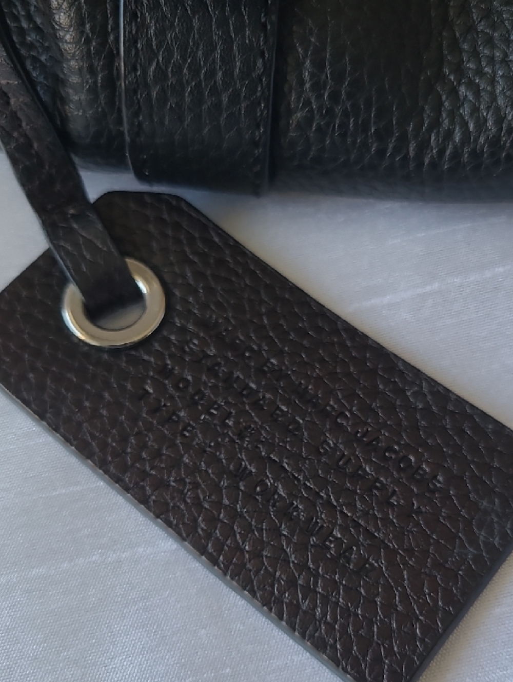Marc by Marc Jacobs Black Pebbled Leather Satchel - Picture 3 of 13